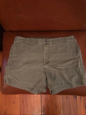 Patagonia Men's Olive Flat-Front Chino Shorts